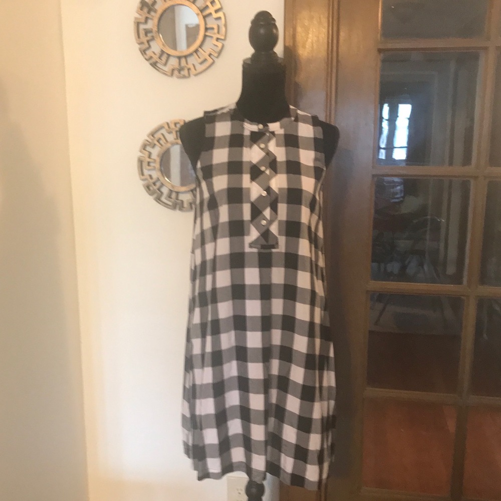 Buffalo Check Swing Dress